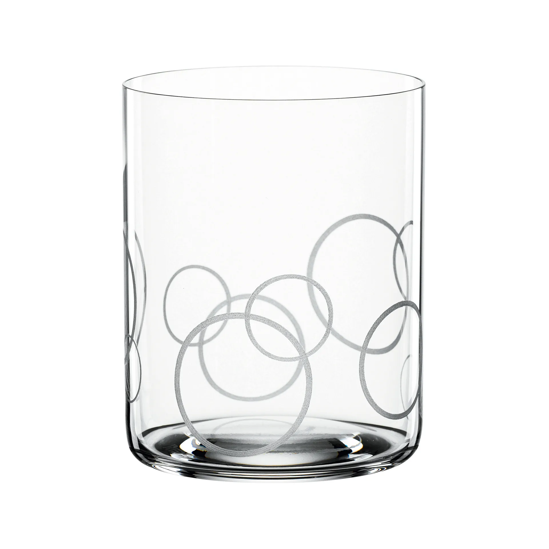 Signature drinking glass 43 cl 2-pack, Circles Spiegelau