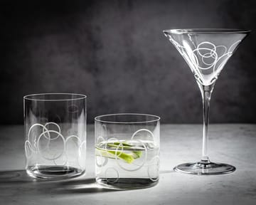 Signature drinking glass 43 cl 2-pack - Circles - Spiegelau