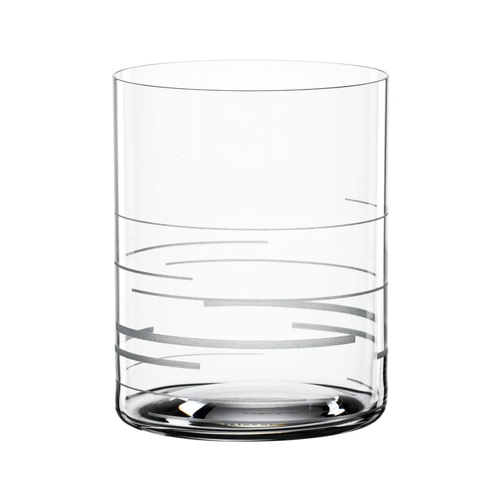 Signature drinking glass 43 cl 2-pack, Lines Spiegelau