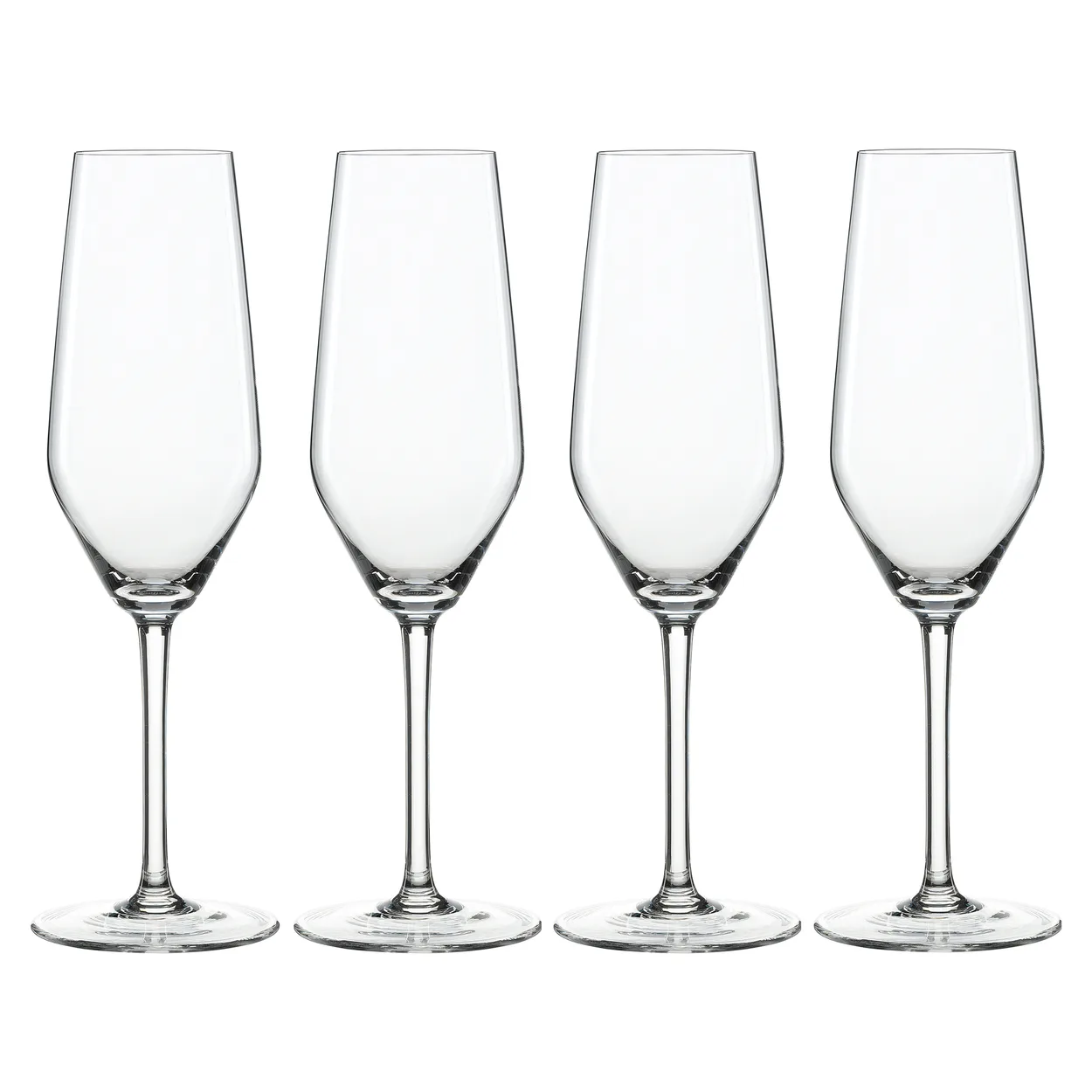 Spiegelau Style champagne glass 4-pack 24 cl | Scandinavian Design | Champagne glasses | Transparent