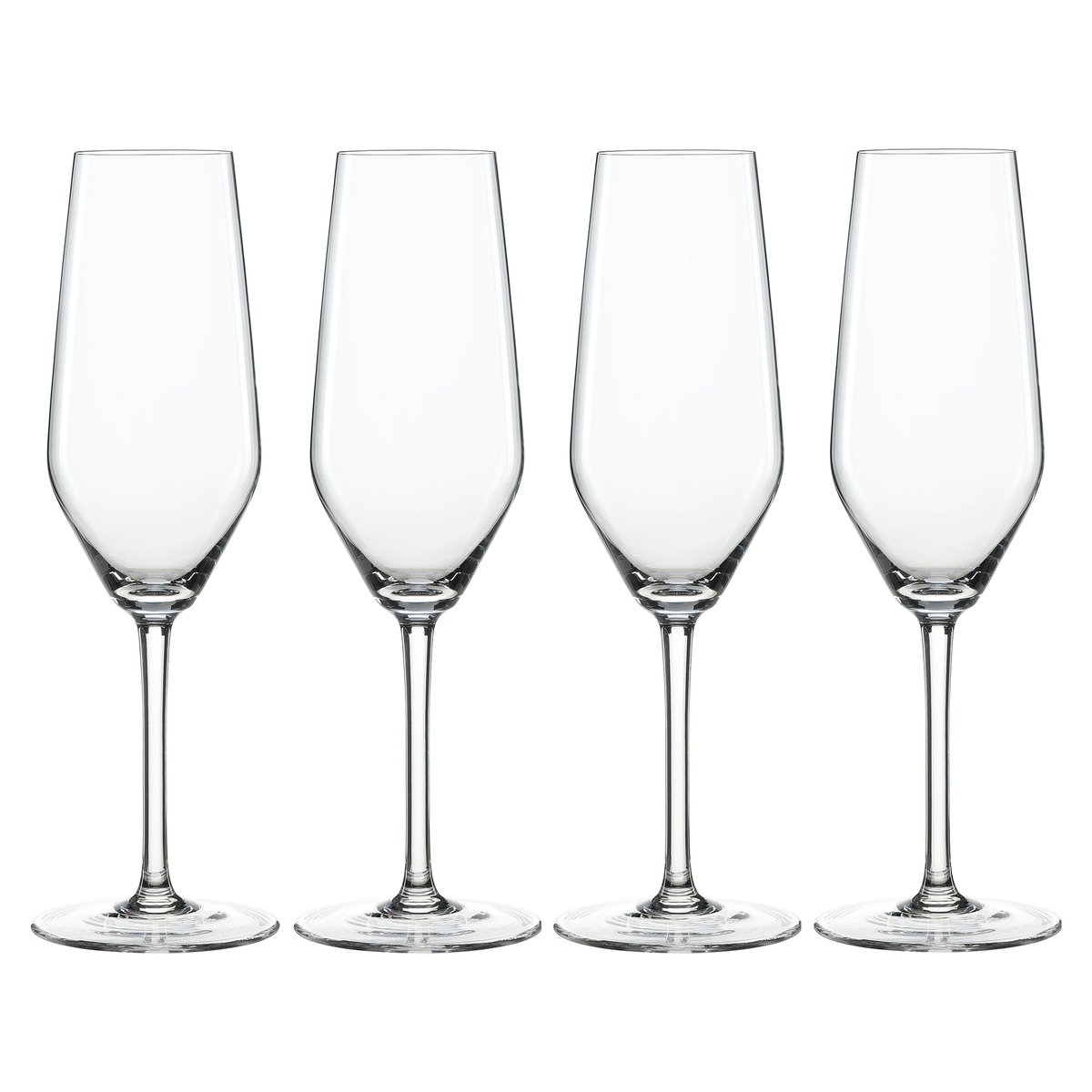 Spiegelau Style champagne glass 4-pack 24 cl | Scandinavian Design | Champagne glasses | Transparent