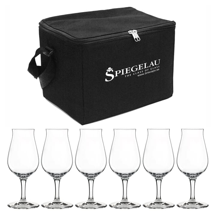 Whisky sniffer glass bag incl 6 glass - clear - Spiegelau