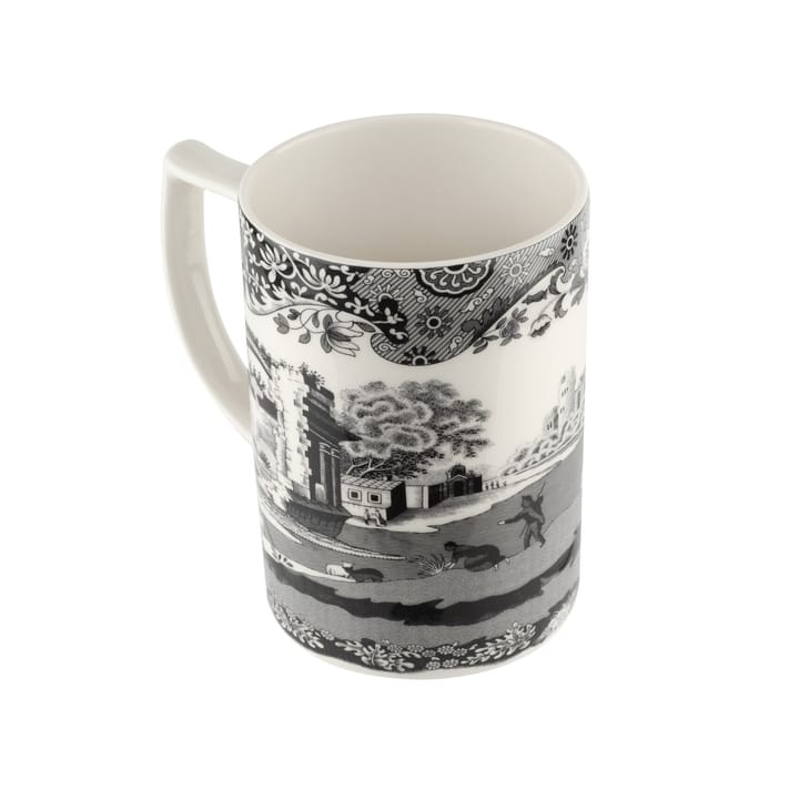 Black Italian mug, 34 cl Spode