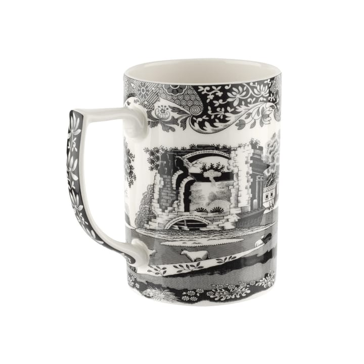 Black Italian mug, 34 cl Spode