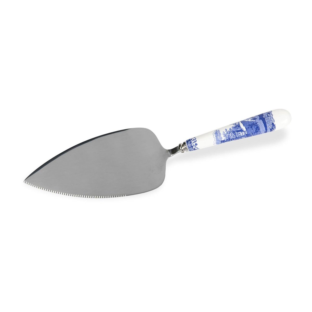 Spode Blue Italian cake slice 25 cm Ceramic-stainless steel