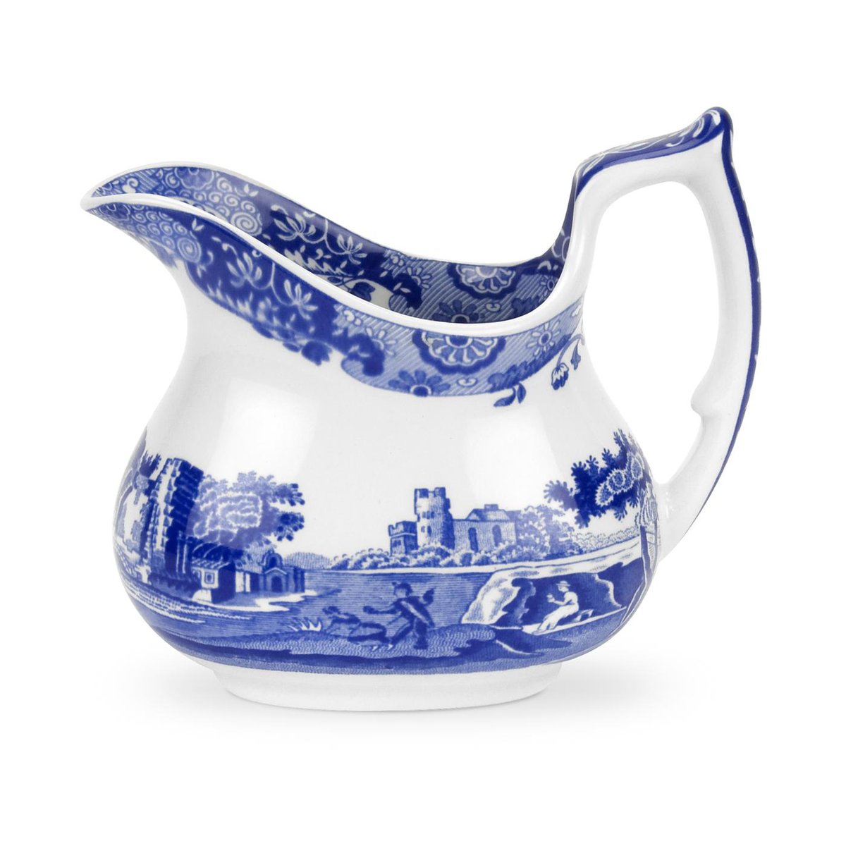 Spode Blue Italian cream jug 22 cl/ 8 oz | Scandinavian Design | Milk jugs | Blue