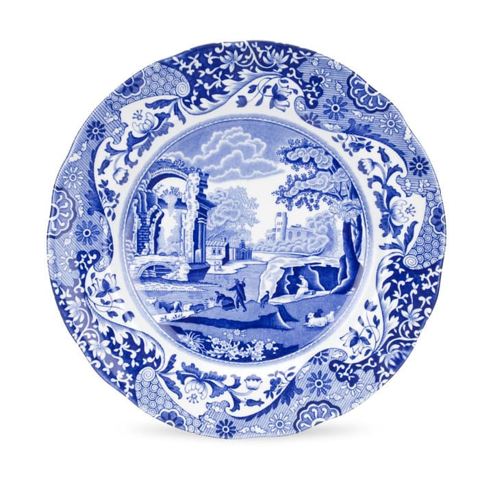 Blue Italian dinner plate - 23 cm/ 9 inch - Spode