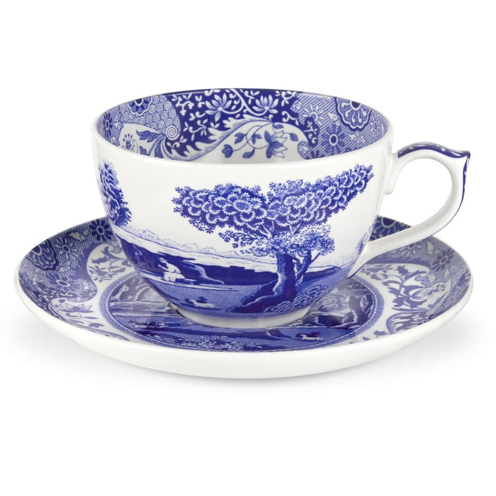Blue Italian Jumbo cup and saucer - 56 cl/ 20 oz - Spode