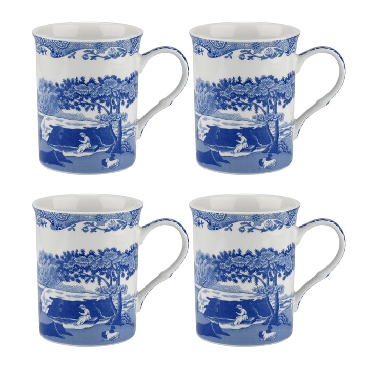 Blue Italian mug 4-pack - 34 cl - Spode