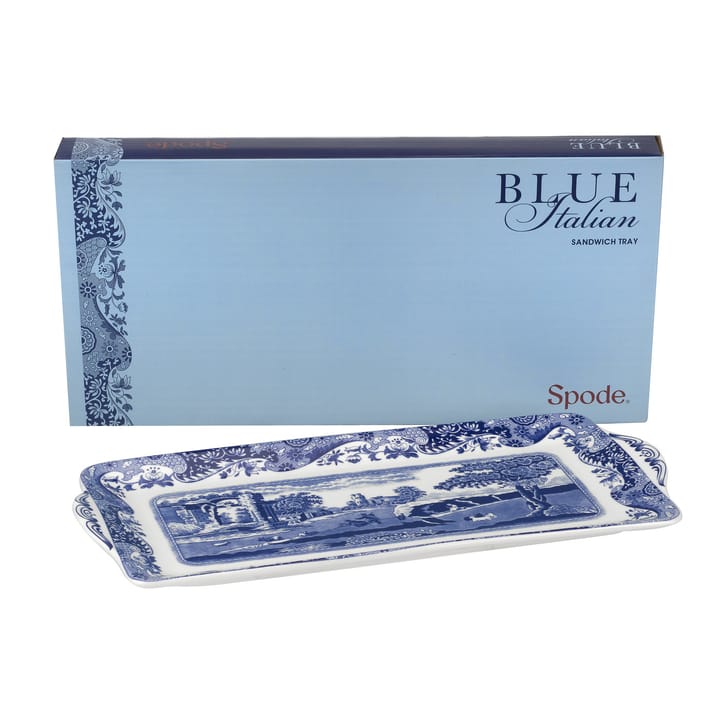 Blue Italian sandwich tray - 33 cm/ 13 inch - Spode