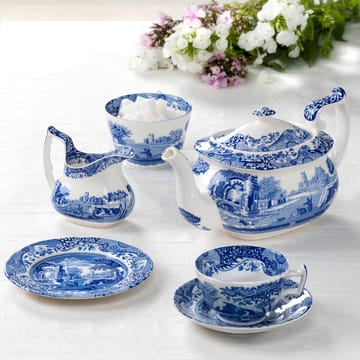Blue Italian side plate/tea plate - 20 cm/ 8 inch - Spode