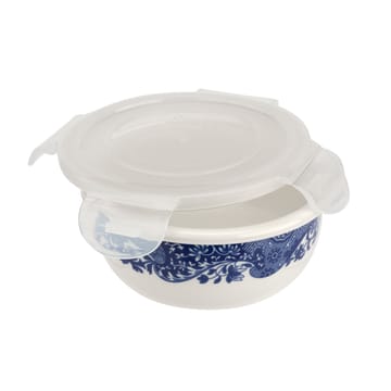 Blue Italian storage jar with lid - 13 cm - Spode