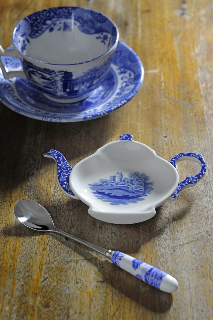 Blue Italian teaspoon 6-pack - Ceramic-stainless steel - Spode