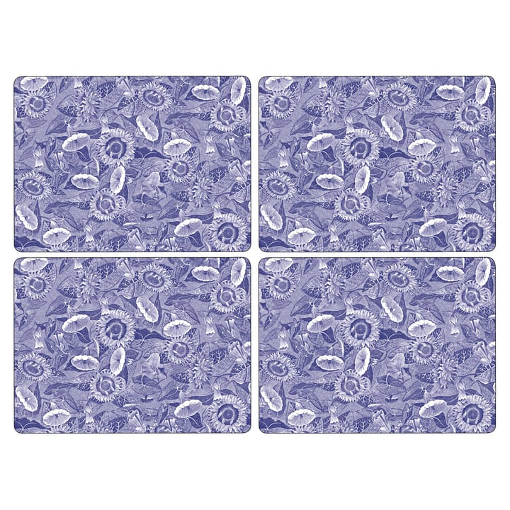 Blue Room Sunflower placemats 30x40 cm 4-pack - blue-white - Spode