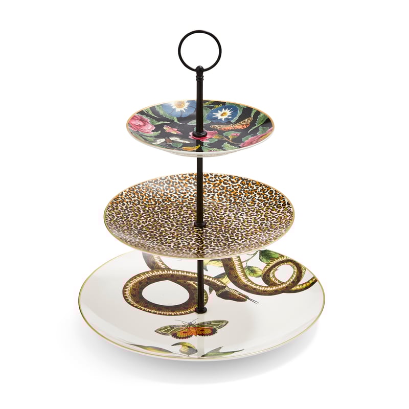 Spode Creatures of Curiosity cake stand Pattern