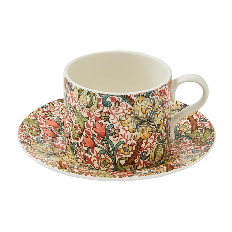 Spode Golden Lily teacup with saucer 28 cl Multi