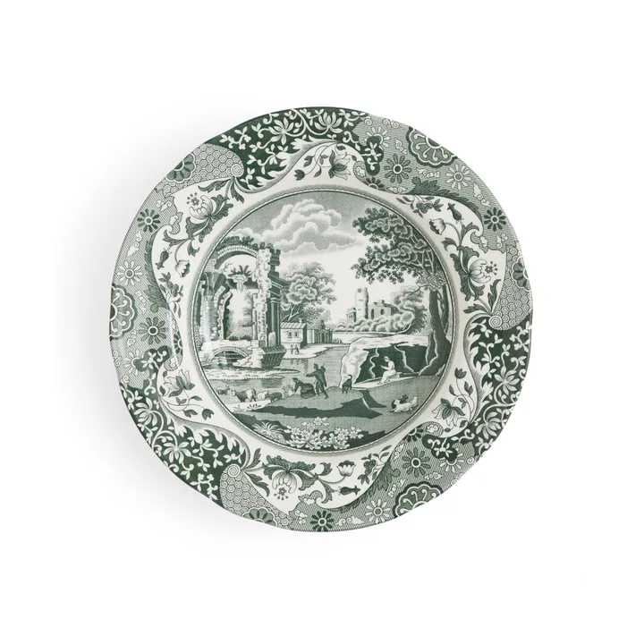 Heritage Green Italian deep plate - Green, Ø23 cm - Spode