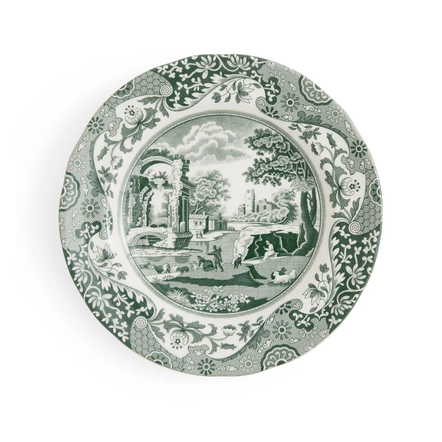 Heritage Green Italian plate, Green, Ø15 cm Spode