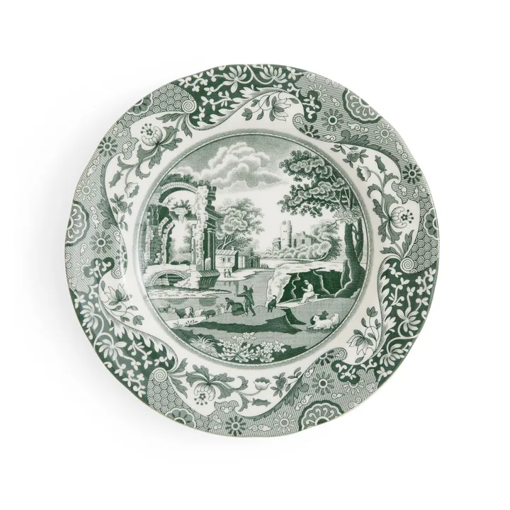 Heritage Green Italian plate - Green, Ø20 cm - Spode