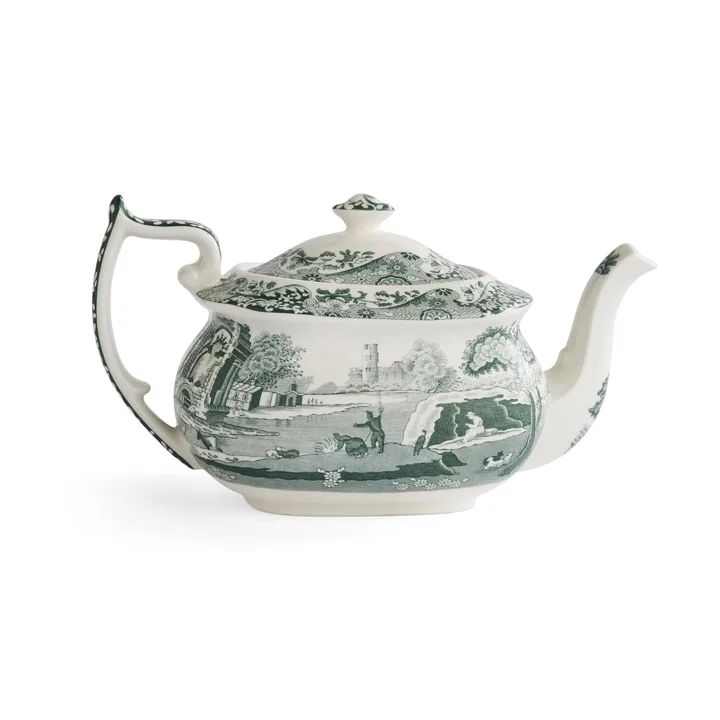 Heritage Green Italian teapot - Green, 1.1 L - Spode