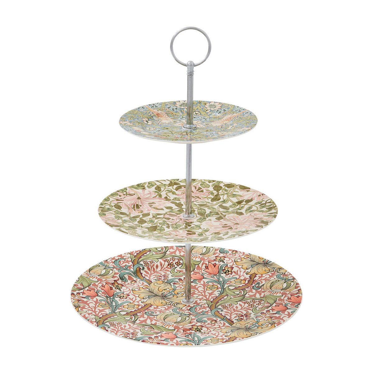 Spode Morris & Co. cake dish 3 levels 35.5 cm Multi