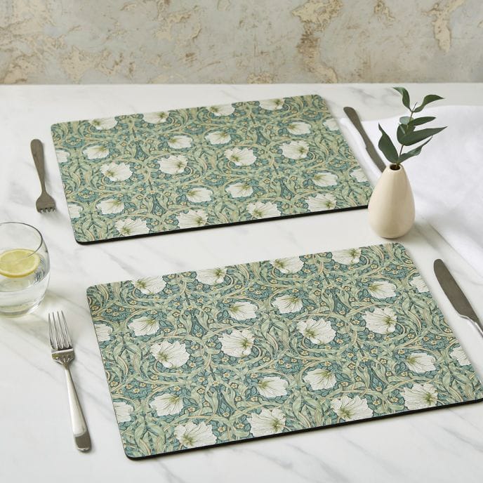 Pimpernel placemat 30x40 cm 4 pack - Green - Spode