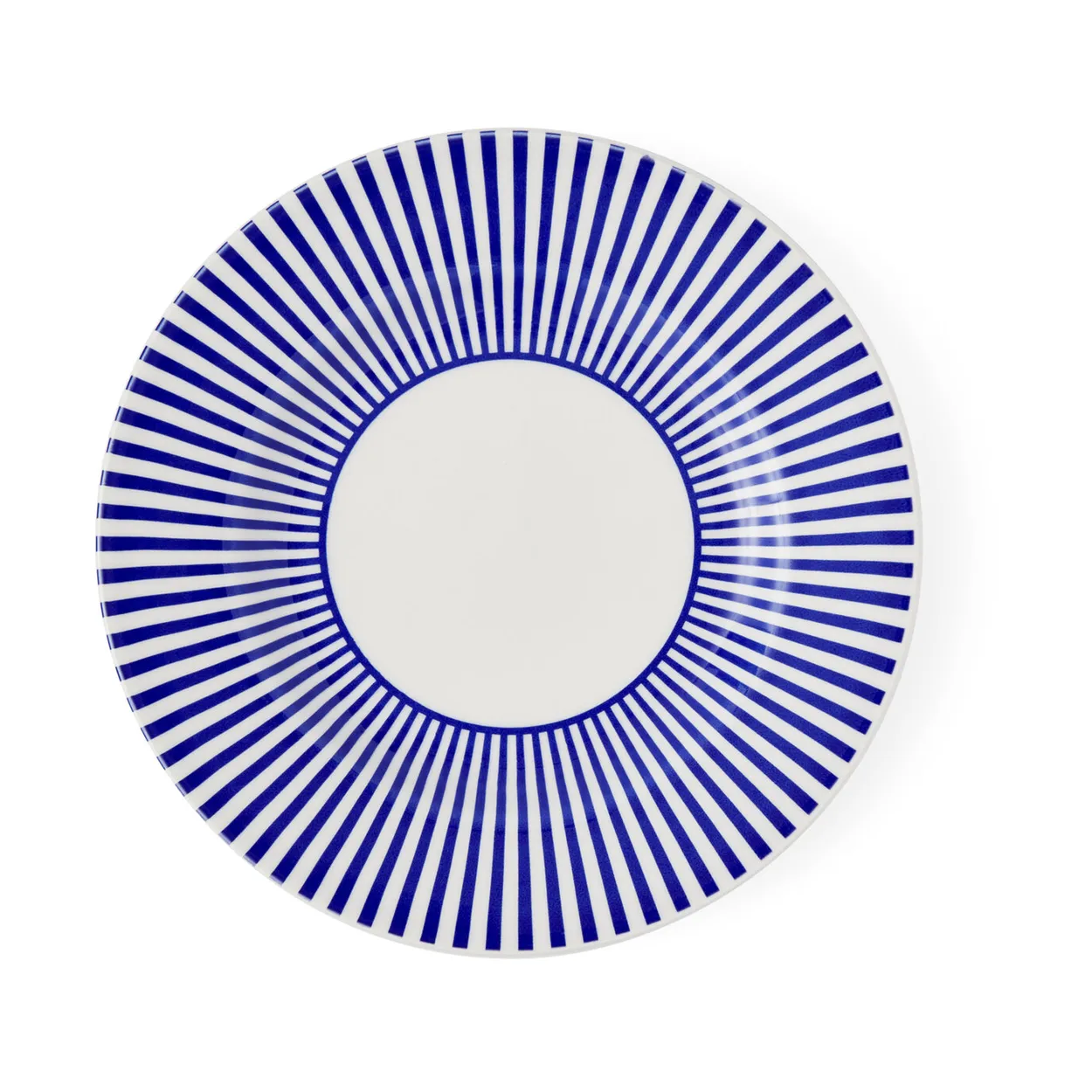 Spode Steccato salad plate o22 cm Blue-white | Scandinavian Design | Dinner plates | Blue