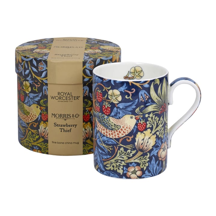 Strawberry Thief mug 35 cl - Indigo-mineral - Spode