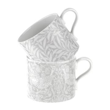 Strawberry Thief & Willow Bough mug 34 cl 2 pieces - Grey - Spode
