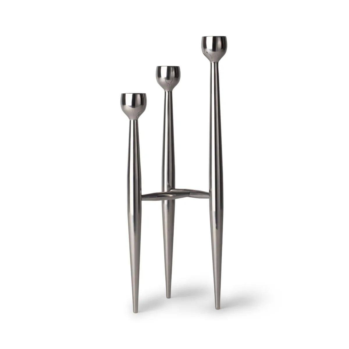 Spring Copenhagen Appollo candle sticks 32 cm Stainless steel