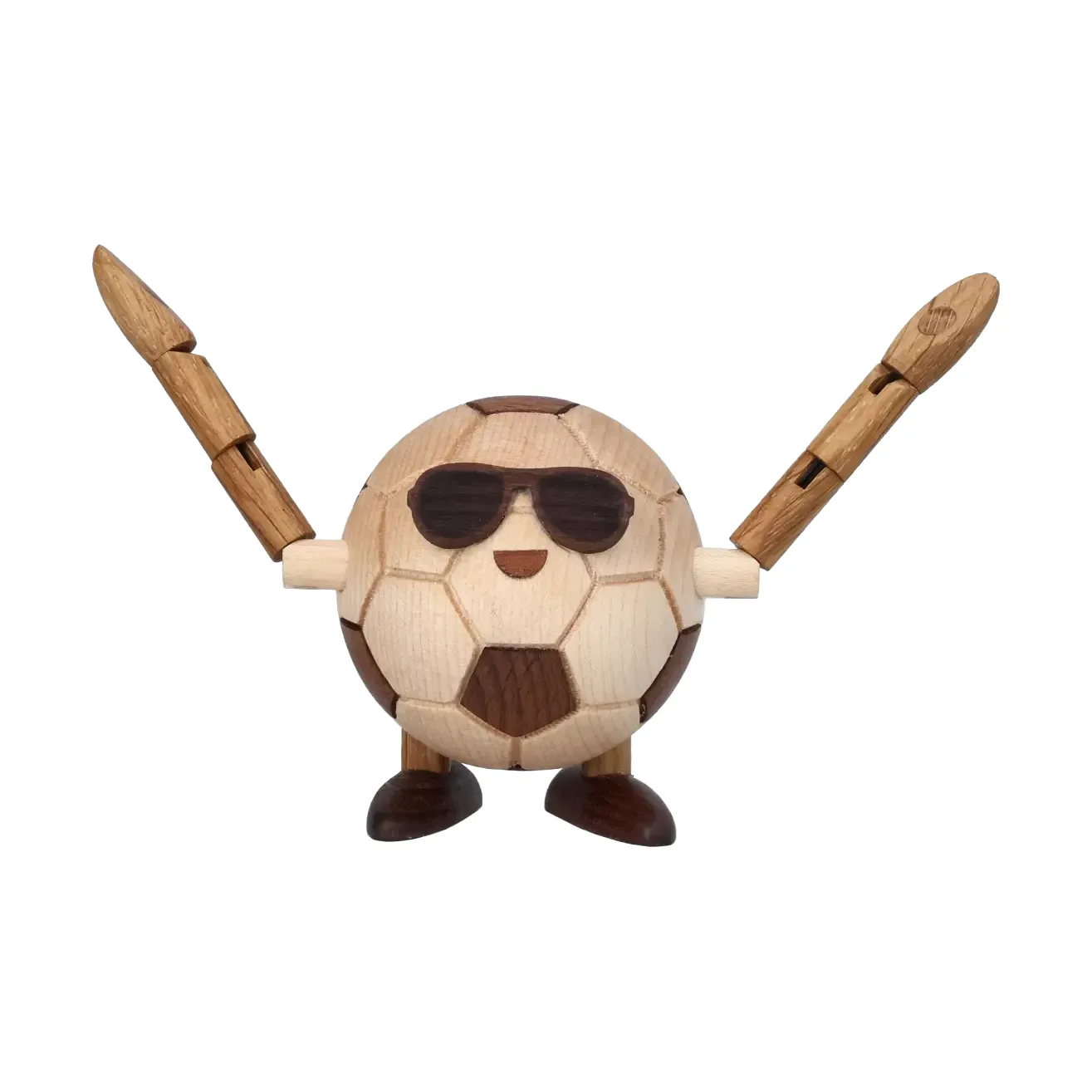 Billy Ball football figurine, Beige, 8x6.5x6.7 cm Spring Copenhagen