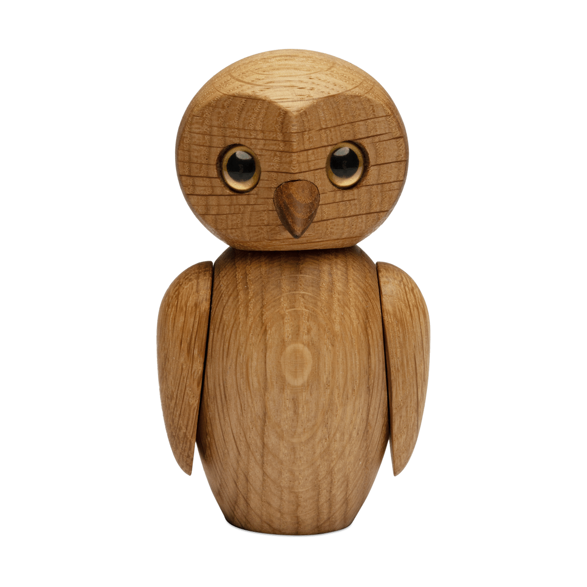 Spring Copenhagen Clever owl decoration 10 cm Oak