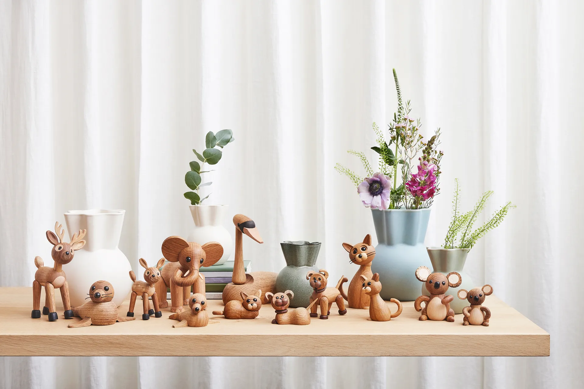 Eva Stæhr-Nielsen vase 20 cm, Light blue Spring Copenhagen