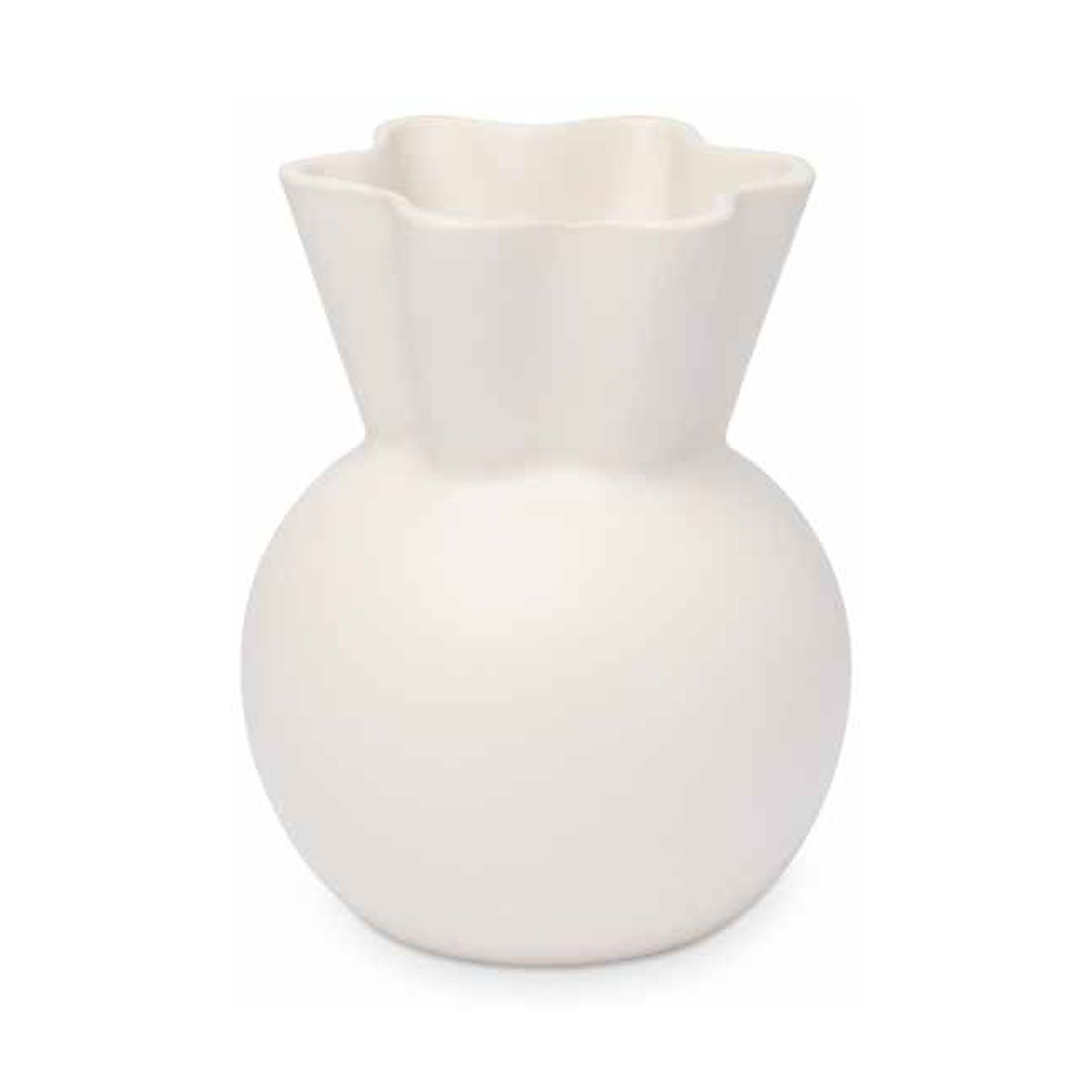 Spring Copenhagen Eva Stoer Nielsen vase 14 cm White