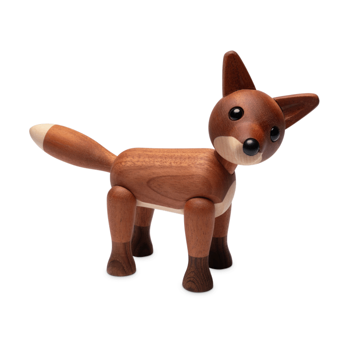 Foxy fox decoration 12 cm - Mahogany - Spring Copenhagen