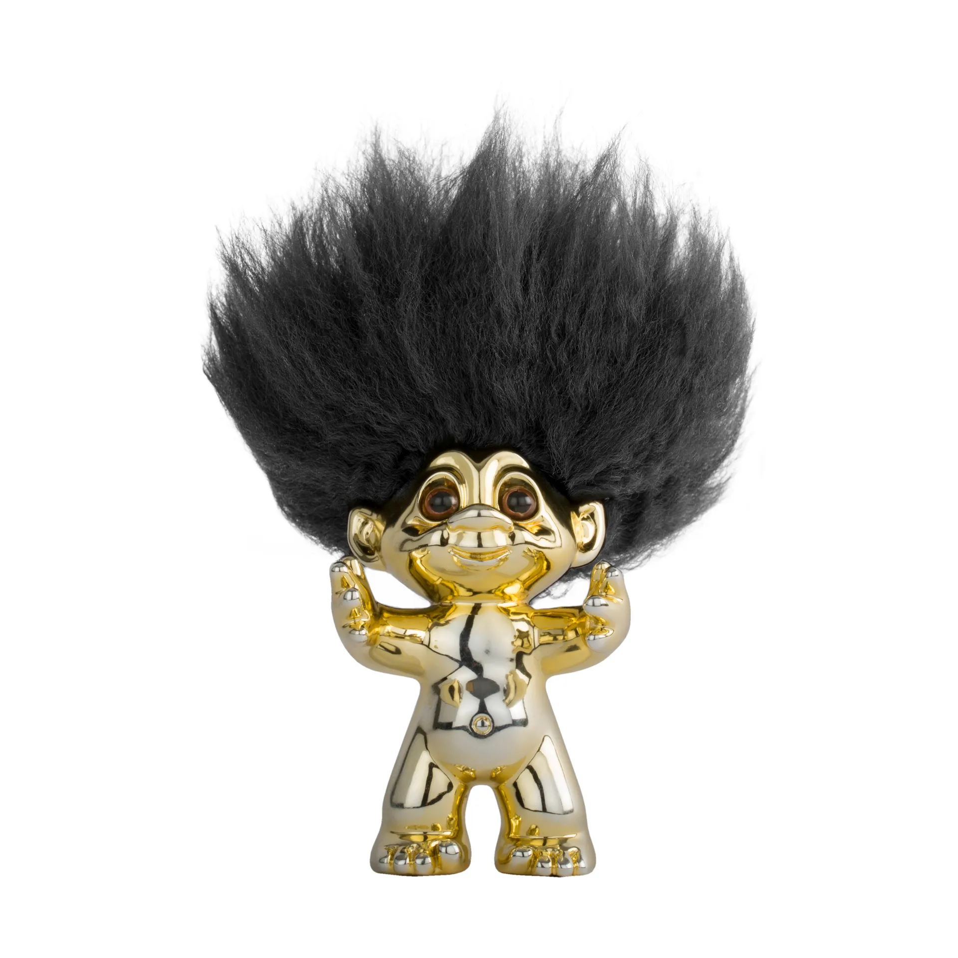 Good Luck Troll 9 cm, Brass Spring Copenhagen