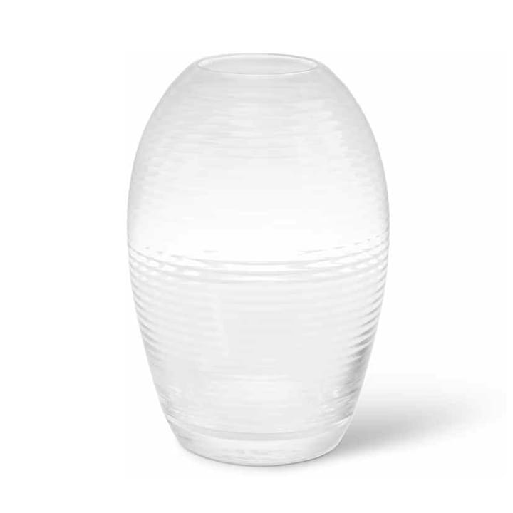 Laine vase oval 20 cm - Clear - Spring Copenhagen
