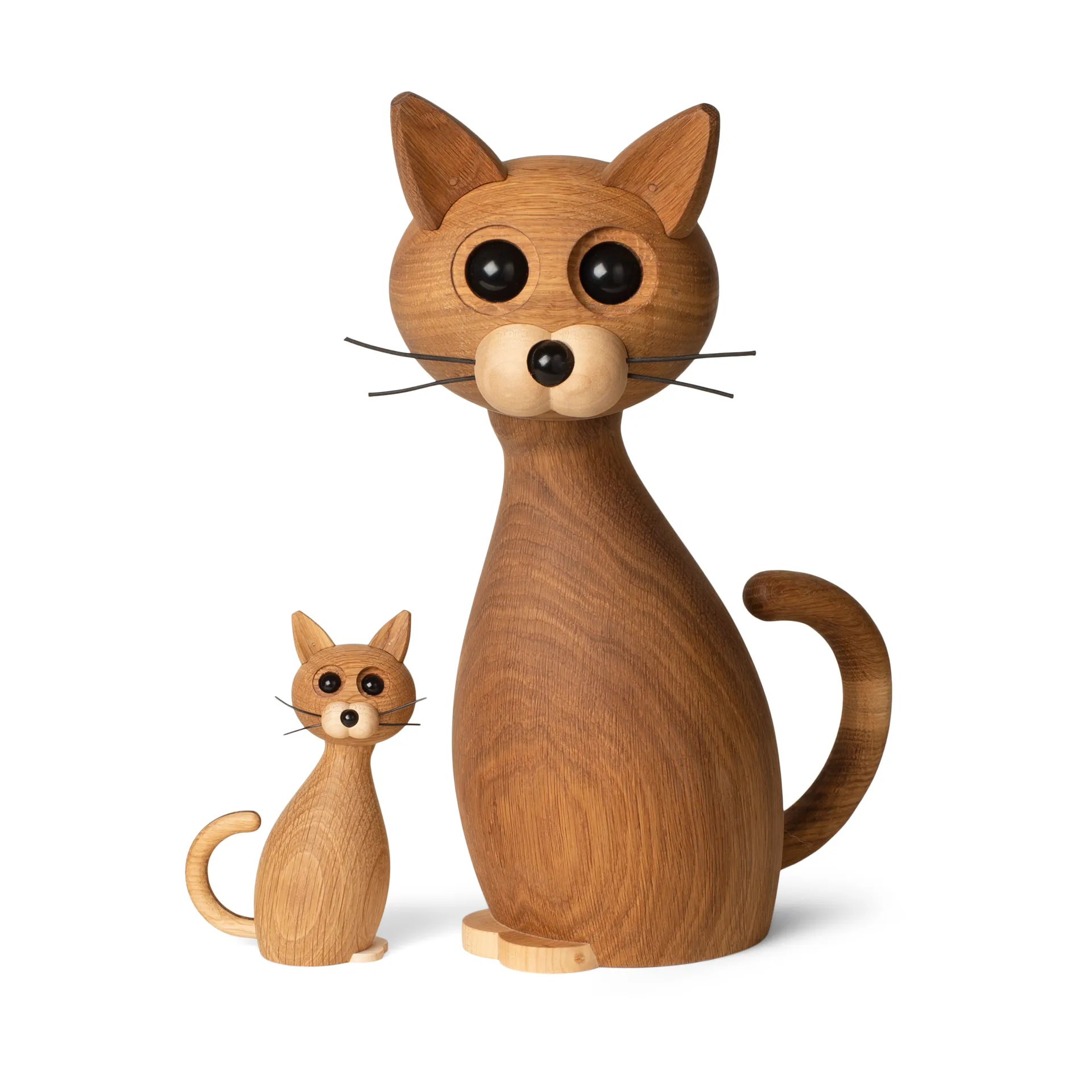 Lucky cat decoration 42 cm, Oak-maple Spring Copenhagen