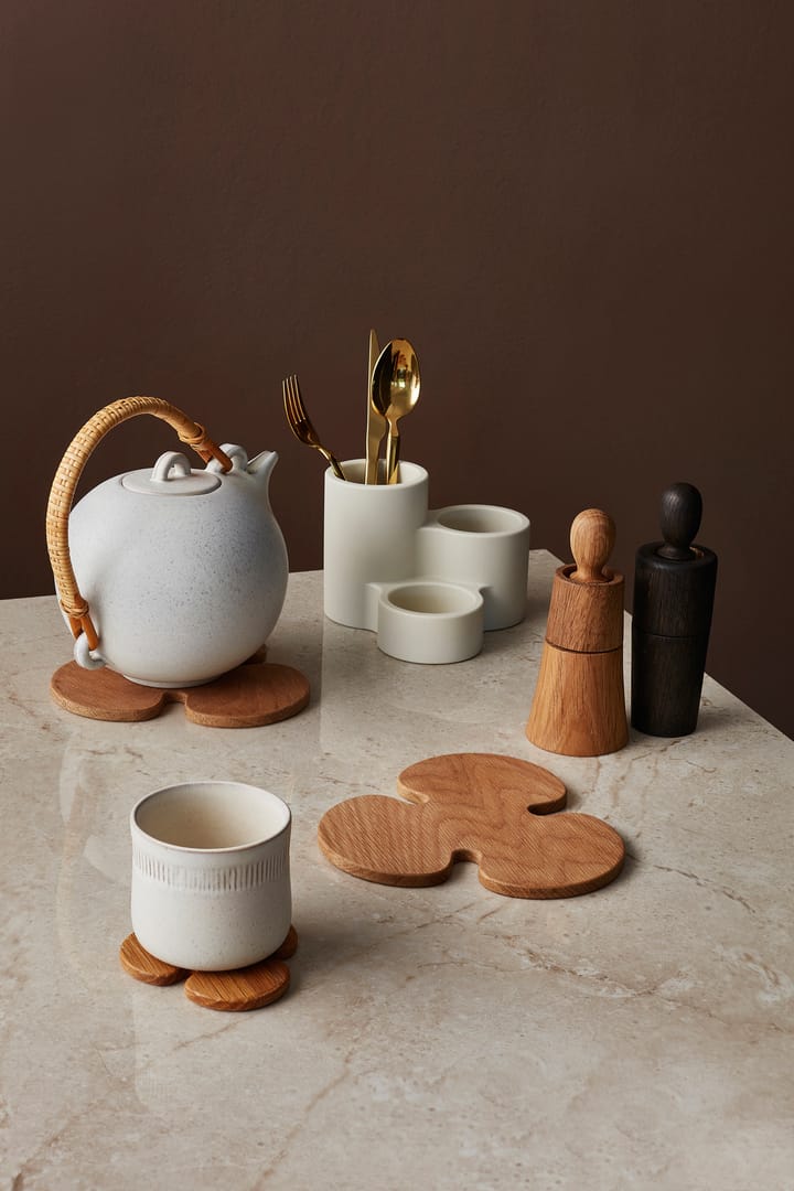 Lucky coaster 4-pack, Oak Spring Copenhagen
