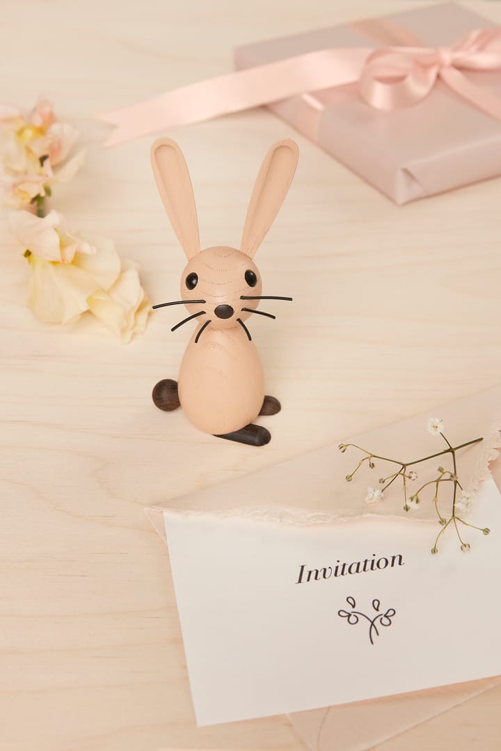 Mini Jumper hare decoration, Light pink Spring Copenhagen
