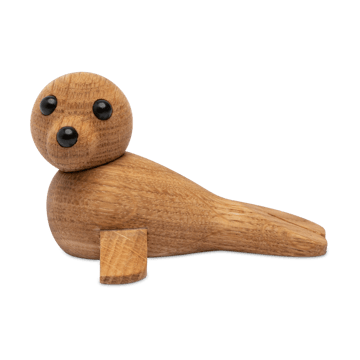 Mini Seal decoration 9 cm - Oak - Spring Copenhagen