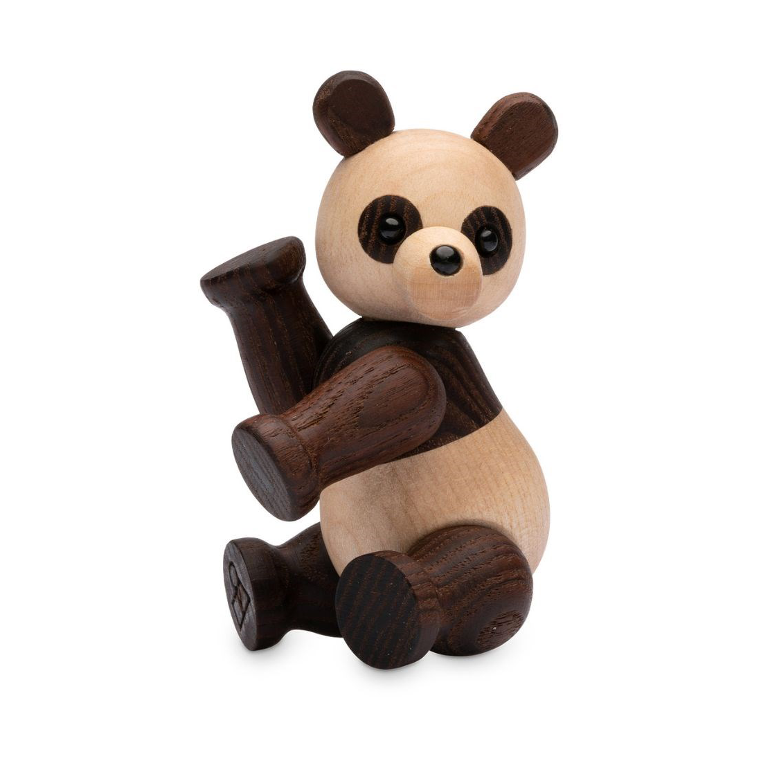 Spring Copenhagen Pixi Panda decoration maple 9 cm Brown