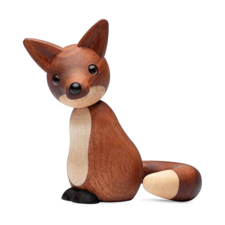 Roxy fox decoration 10 cm - Mahogany - Spring Copenhagen