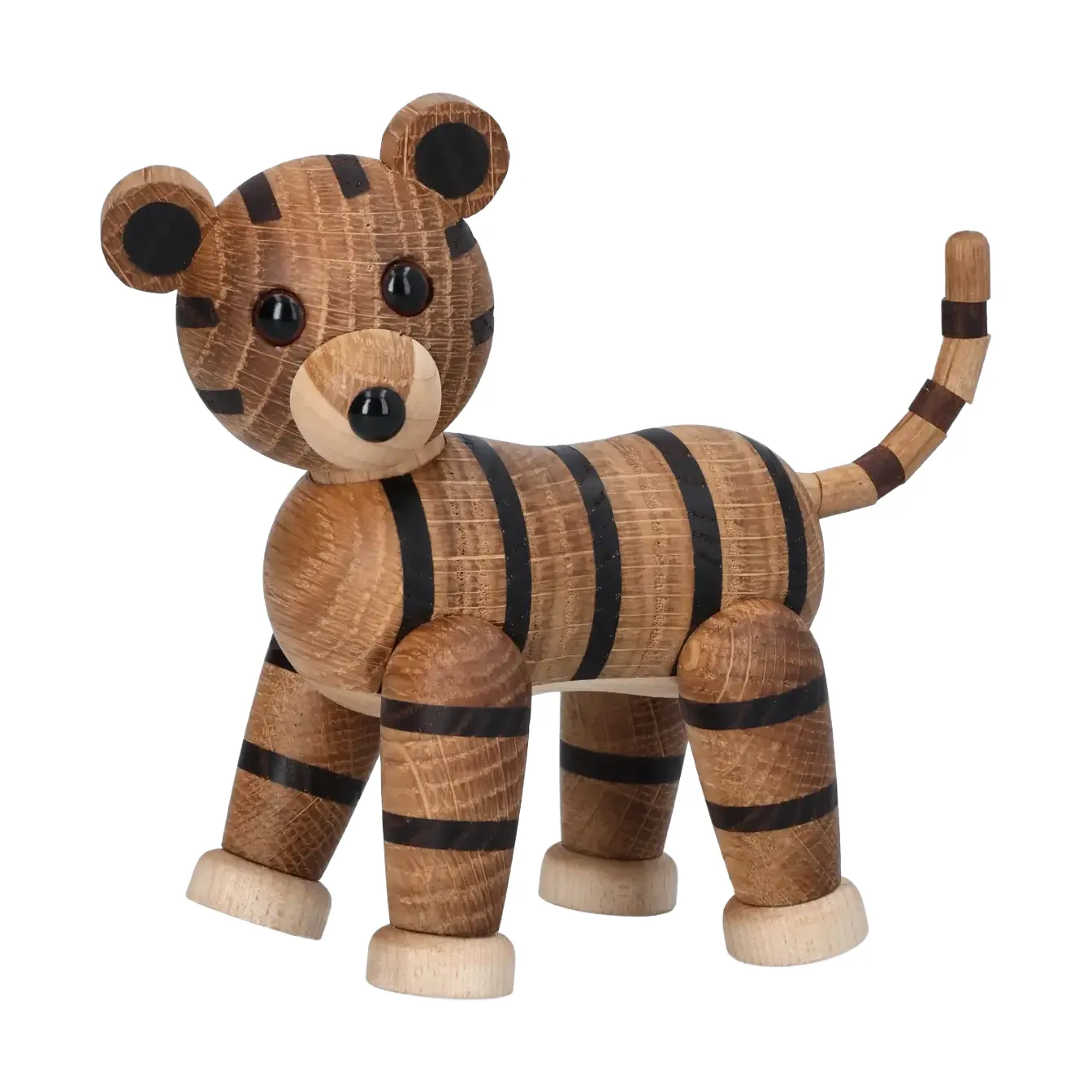 Shiva tiger figurine, Beige, 12x6x12 cm Spring Copenhagen