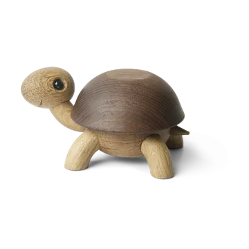 Speedy turtle decoration 4 cm - Oak-ash - Spring Copenhagen