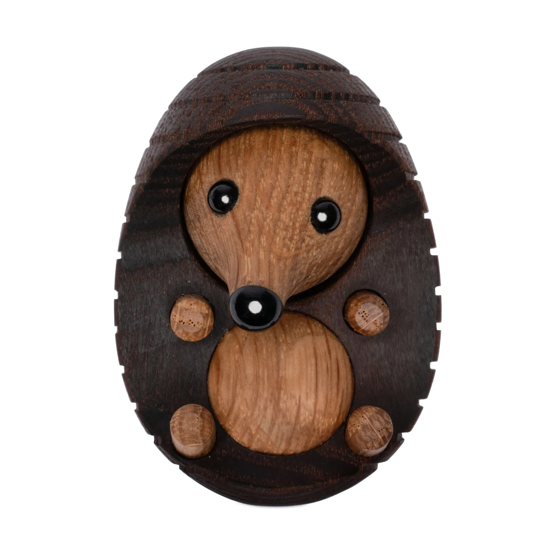 Spike hedgehog decoration 4 cm, Thermo ash Spring Copenhagen