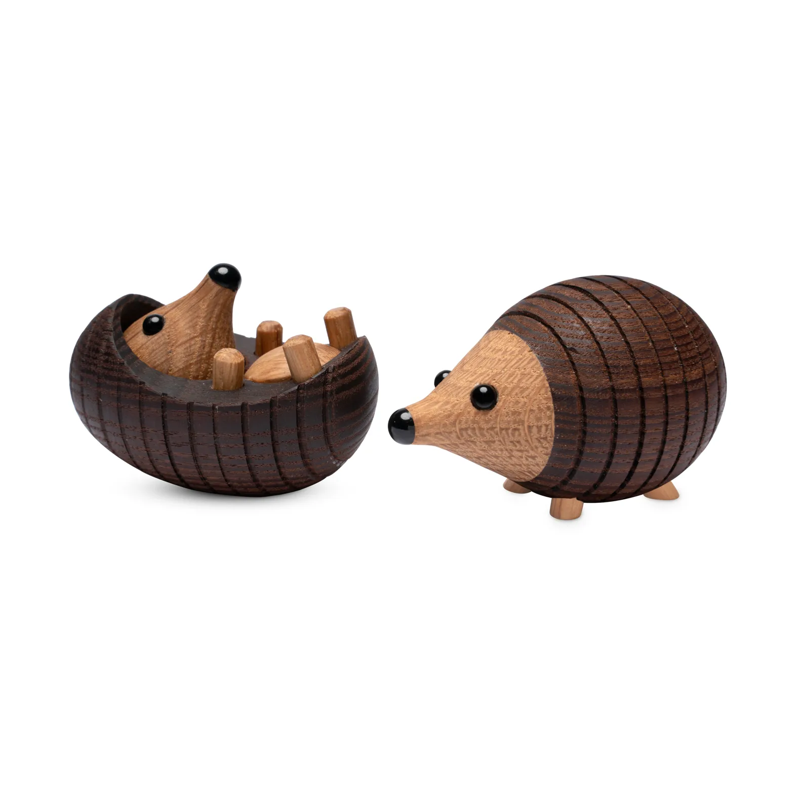 Spike hedgehog decoration 4 cm, Thermo ash Spring Copenhagen