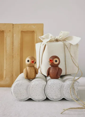 Spring Birds decoration 6.5 cm - Jokey, Oak - Spring Copenhagen