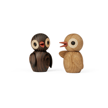 Spring Birds decoration 6.5 cm - Trendy, Thermo Ash - Spring Copenhagen
