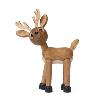 Star deer decoration 26 cm - Oak - Spring Copenhagen